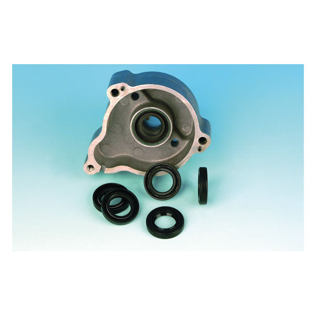James, oil seal starter shaft housing