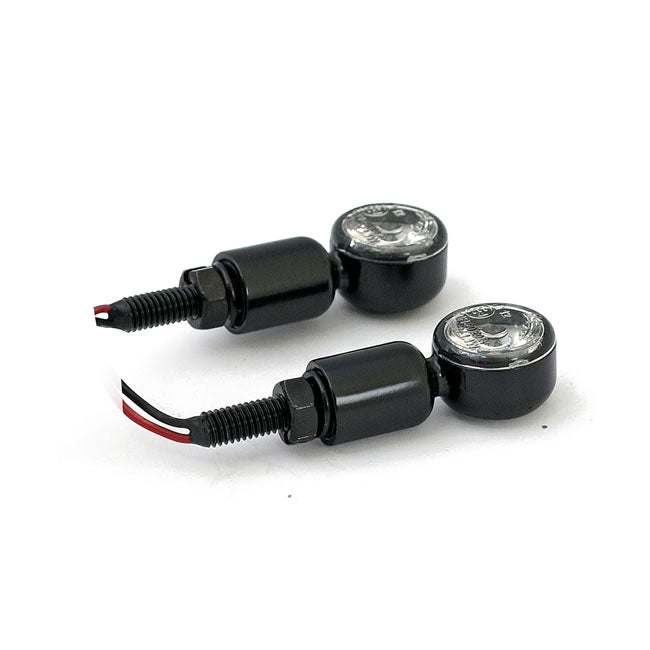 Mc1 LED turn signals black, clear lens