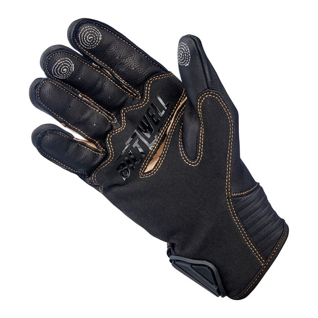 Biltwell Bridgeport gloves chocolate/black