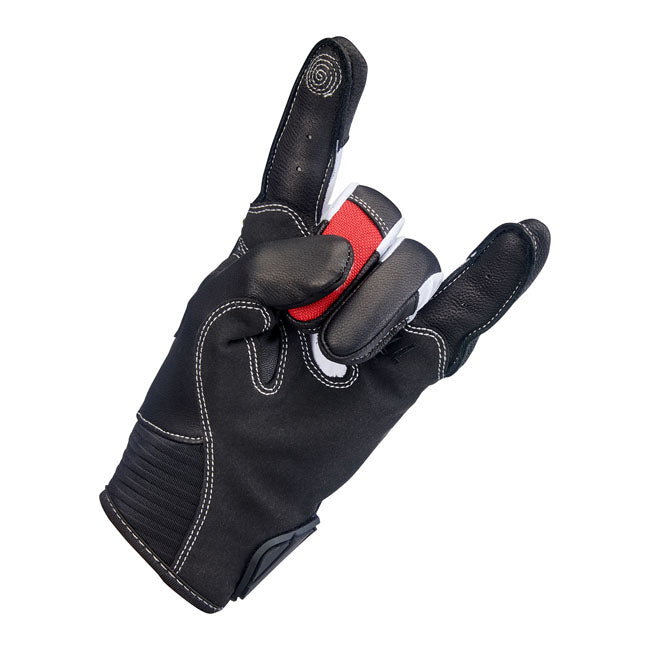 Biltwell Bridgeport gloves red/black