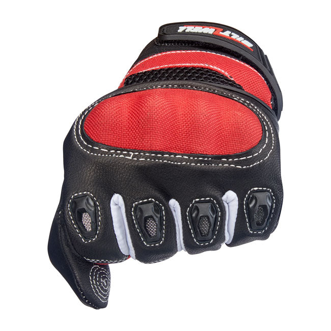 Biltwell Bridgeport gloves red/black