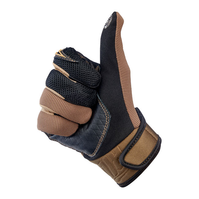 Biltwell Baja gloves chocolate/black