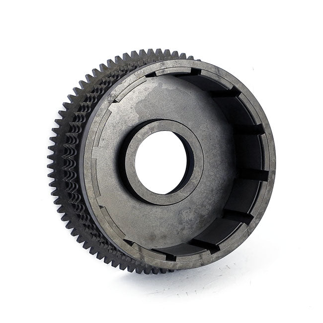 Clutch shell with sprocket assembly — 81-E84 XL Sportster (NU)