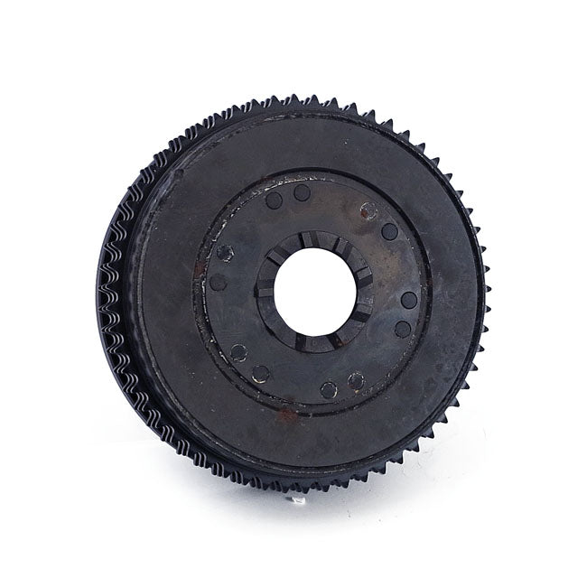 Clutch shell with sprocket assembly — 71-80 XL Sportster with kickstart only (NU)