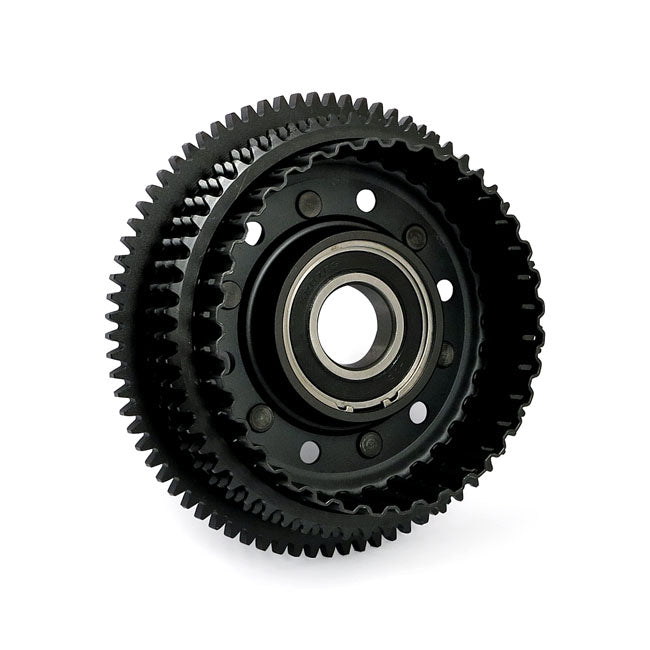 Clutch shell with sprocket assembly — 04-22 XL Sportster (Excl. 08-12 XR1200) (NU)