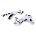 M8 Softail floorboard to foot peg conversion bracket set — 18-24 Softail with rider floorboards (NU)