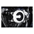 Vance & Hines, VO2 Rogue air cleaner kit. chrome — 16-17 Softail; 2017 FXDLS; 08-16 FLT/Touring; Trike. (e-throttle) (NU)