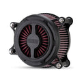 Vance & Hines, VO2 Blade air cleaner kit. wrinkle black — 00-15 Softail; 99-17 Dyna (Excl. 2017 FXDLS); 02-07 FLT/Touring