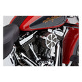 Cobra, naked air cleaner kit. Swept, chrome — 18-24 (NU) Softail; 17-25 FLT/Touring (excl. 24-25 FLHX 117; 2025 FLHXU; 24-25 FLTRX 117; 23-25 CVO Touring); 17-25 Trikes
