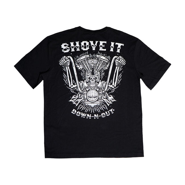 Down-n-Out Shove it t-shirt black