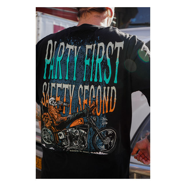 Down-n-Out Safety Second t-shirt black