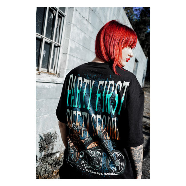 Down-n-Out Safety Second t-shirt black