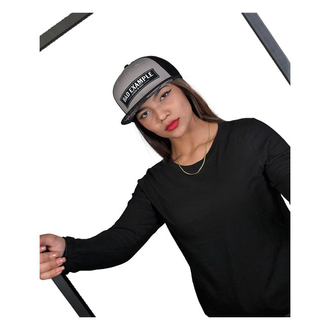 Down-n-Out Bad Example snapback cap grey/black