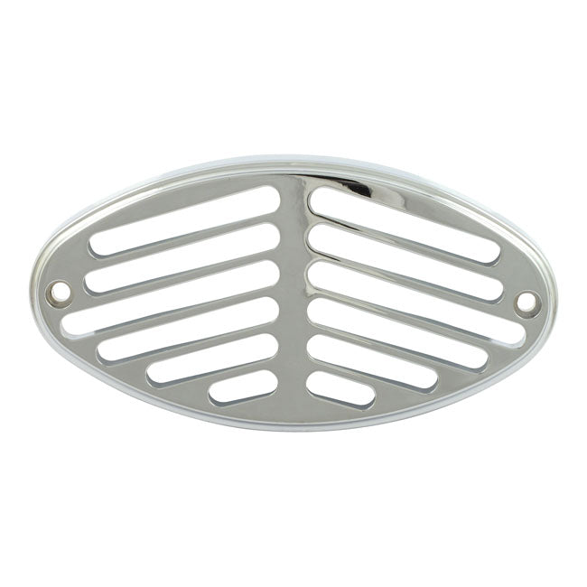 Cateye taillight grill. Air glide, chrome