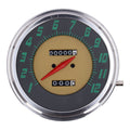 FL speedometer, ''48-61 face'', green. 2:1 mph