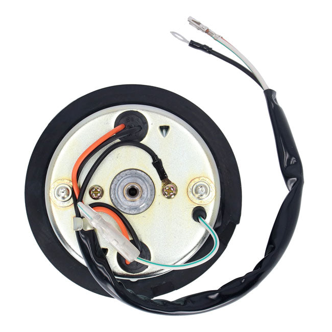 Speedometer 120 mph face — 84-94 FX; FXR; XL Sportster with tank mounted instruments (NU)