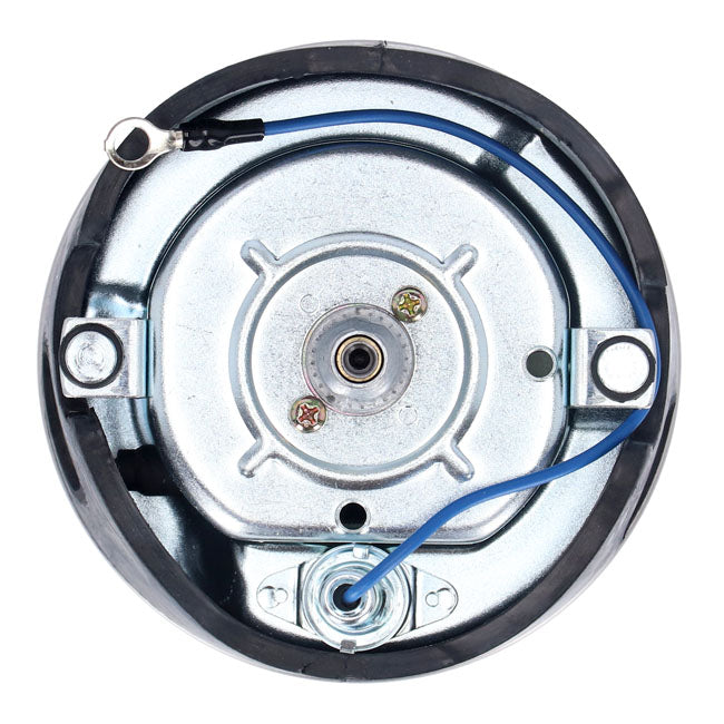 FL speedometer, ''46-47 face'', silver/black. 2.24:1 mph
