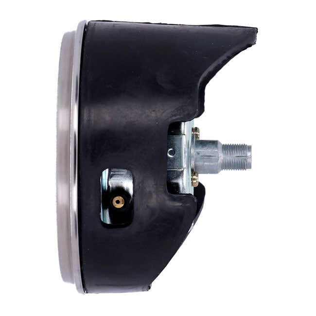 FL speedometer, ''62-67 face'', black/silver. 2.24:1 mph
