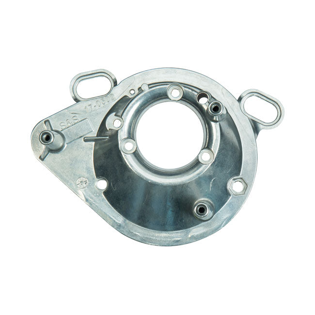 S&S, back plate for S&S E/G air cleaner cover — 93-99 EVO Big Twin; 91-06 XL Sportster (NU)