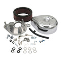 S&S, teardrop air cleaner assembly. Chrome — 99-17 Twin Cam (NU). With S&S E/G carburetor