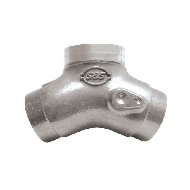 S&S, manifold for OEM cv carb, size 410 — 84-99 Evo Big Twin (NU)