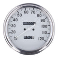 FL speedometer, ''36-40 face'', white. 2.24:1 mph