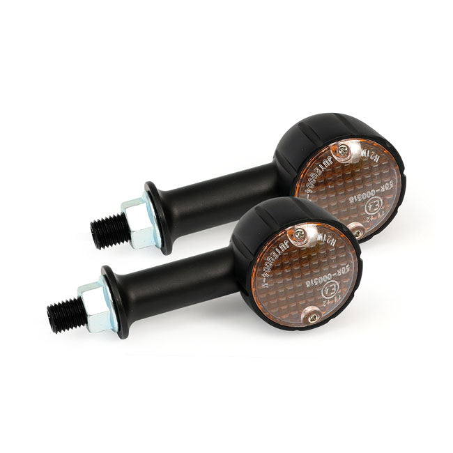 Arizona, halogen turn signals. Black. 40mm stem