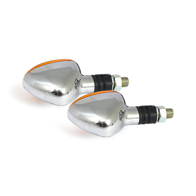 Little duke, mini turn signals. Chrome