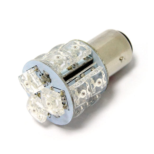 Superflux LED miniature bulb. Red light, std base — 941112