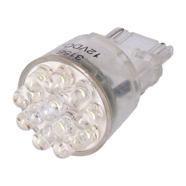 LED wedge turn signal bulb #3156 base. White light — 941165