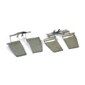 Abutment shims, rear brake caliper — 82-E87 Big Twin; XL Sportster (Excl. FLT) (NU)