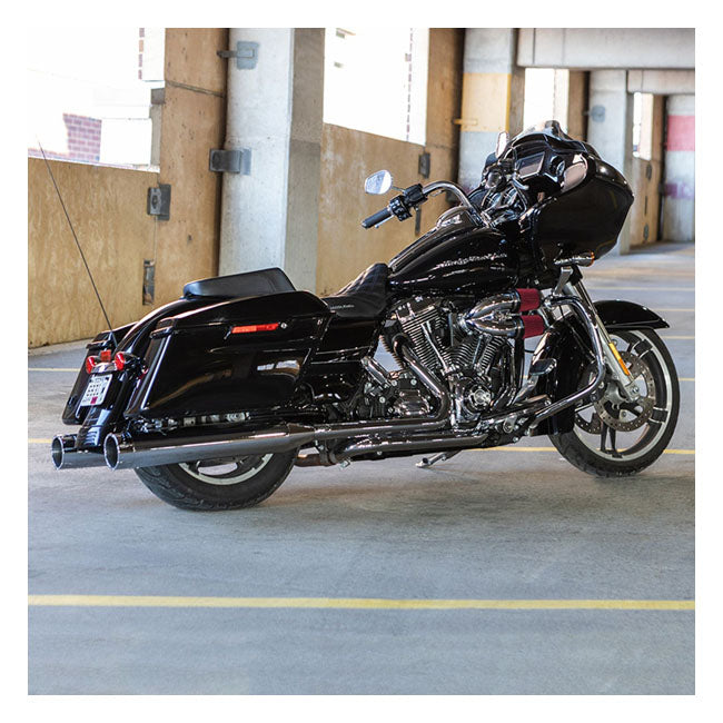 S&S, tuned induction air cleaner kit. Chrome — 16-17 Softail; 2017 FXDLS; 08-16 FLT/Touring; Trike. (e-throttle). Will not fit models with fairing lower glove boxes and/or all Twin Cooled models (NU)