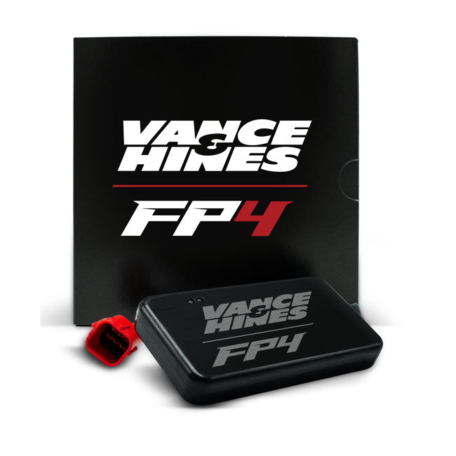 Vance & Hines, FP4 adjustable fuel injection — 21-24 107/104/117 Softail; 21-24 114" Touring (excl. 117/121" Touring); 21-24 Trikes; 21-23 RA1250 Pan America; 21-23 RA1250S Pan America. With MT22 ECU with 8-pin Molex connector (NU)