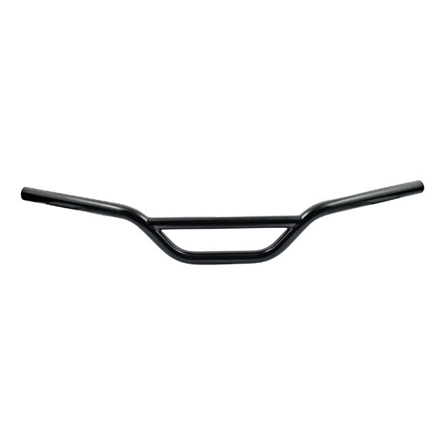 Biltwell 1" Moto bar black — Pre-81 H-D with 1" ID risers