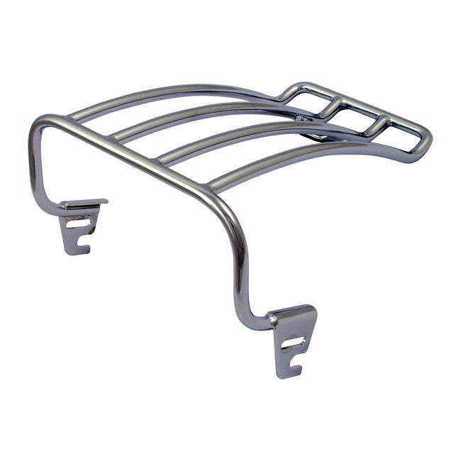 Luggage rack, for solo seat — 00-05 FXST; 00-06 FLST. Fits models with 150mm rear tires (NU)