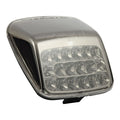 Laydown ''spider'' LED taillight. Light smoke lens