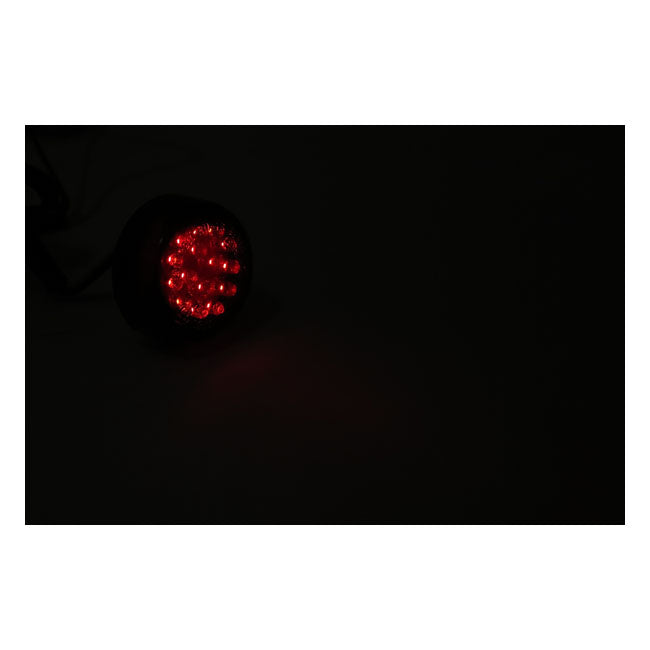 Micro disc, LED taillight. 30mm smoke lens