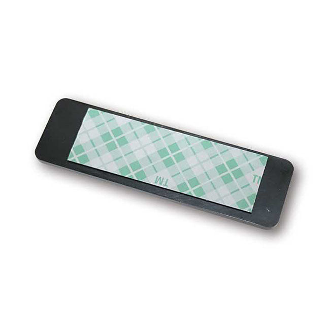 Universal B-Seen reflector. Rectangular. 94x28mm. Red — 943480