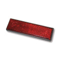 Universal B-Seen reflector. Rectangular. 94x28mm. Red — 943481