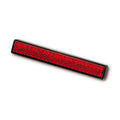 Universal B-Seen reflector. Rectangular. 100x13mm. Red — 943484