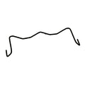 Spring, brake pad. Rear — L87-99 Big Twin; TC; XL Sportster (NU)