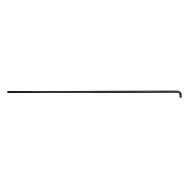 Rear brake rod. 23" long. Black parkerized