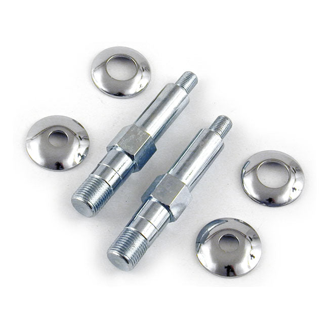Lower shock stud kit zinc — 67-72 FL; 71-72 FX (NU)