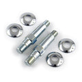 Lower shock stud kit zinc — 56-74 XL Sportster (NU)