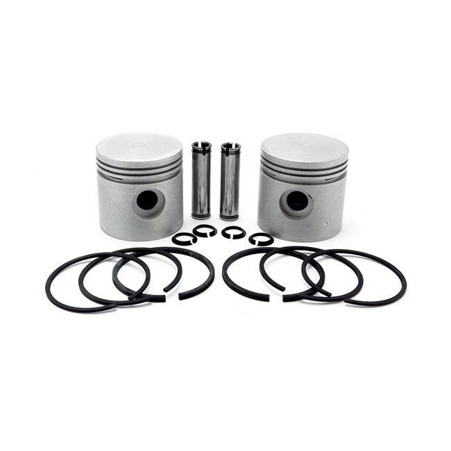 Replacement 74" Flathead piston kit. std.