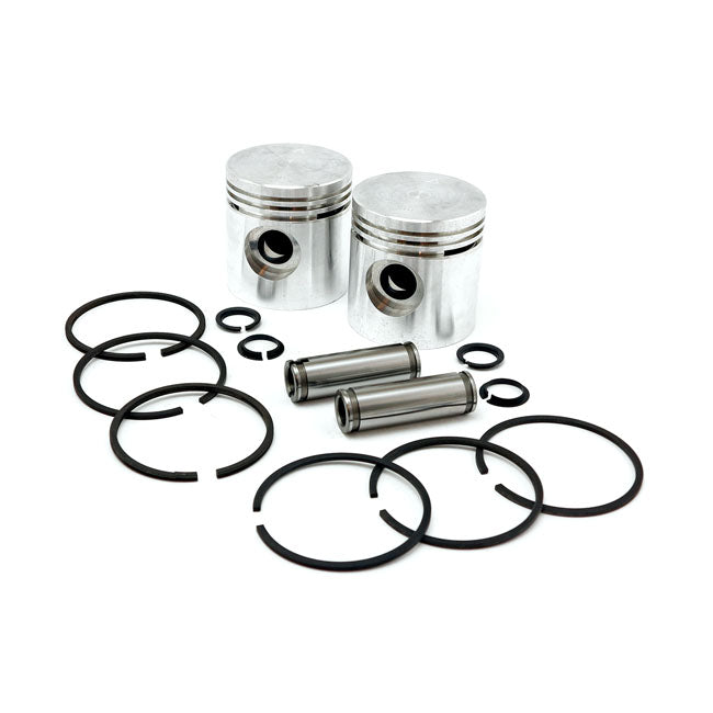 Replacement 45" Flathead piston kit. +.060"