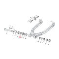 Spacer, swingarm bearing. Outer