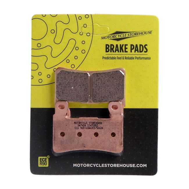 MCS, brake pads front. Sintered — Front: 15-24 Softail; 08-12 (NU) XR1200