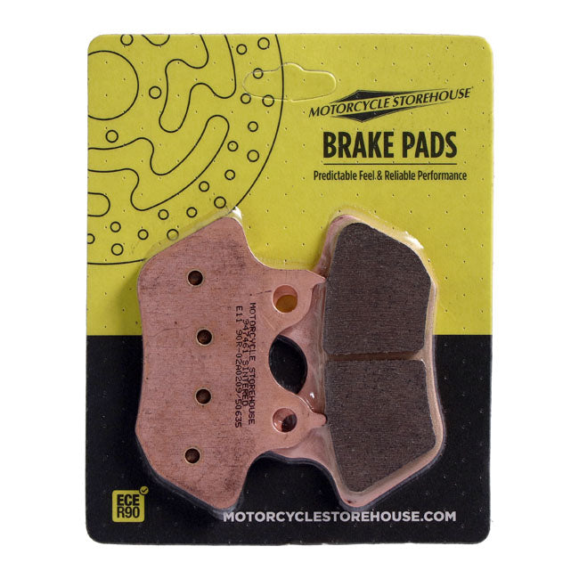 MCS, brake pads rear. Sintered — Rear: 06-07 FXSTB/C; FLSTF; 2006 FXSTS; FXSTI; 2007 FXST (NU)