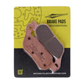 MCS, brake pads rear. Sintered — Rear: 08-17 Softail; Dyna (NU)
